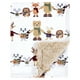 thumbnail image 1 of Manta de Peluche para Bebé Hudson Baby 76x102 cm con Respaldo Peludo, 1 of 2