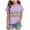 A19-Purple, variant on Hessimy Girls Short Sleeve Tops Casual Crewneck T Shirts Kids Babydoll Tunic Tees Blouses(Red,7-8 Years)