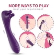 thumbnail image 3 of Vibrador de silicona para punto G, masajeador vaginal, varita AV, estimulador de pecho para amasar pezones, masturbador femenino, sexo para adultos, 3 of 8