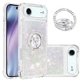 thumbnail image 1 of GANGXUN Funda Glitter Líquida para iPhone 17 Air con Anillo Brillante, TPU Antichoques y Esquinas Reforzadas, Soporte, 1 of 6