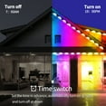 thumbnail image 2 of Permanent Outdoor Lights,400ft RGB Eave Lights with App Control Remote,IP67 Waterproof LED Light,Music Sync Outside Light for House,Halloween,Roof,Garden,Christmas Decorations, 2 of 7