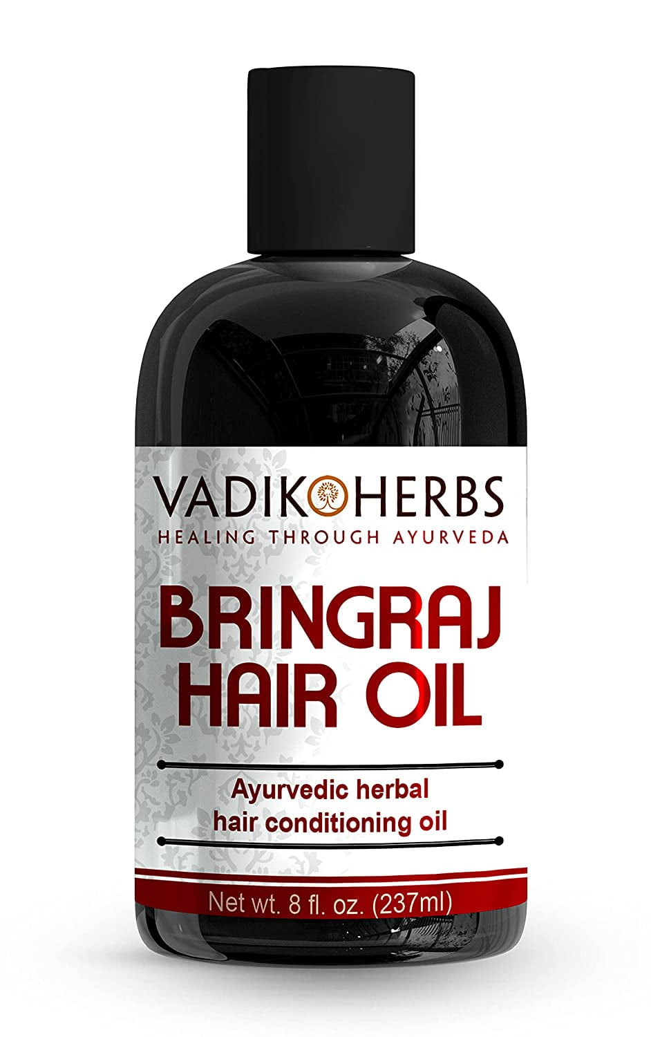 Vadik Herbs - Bringraj (Bhringraj) Hair Oil (8 oz) | Herbal hair growth oil  and hair conditioning oil 