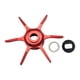 thumbnail image 1 of Accesorio de arrastre Star para carrete de pesca, modificado, práctico, resistente, de repuesto, con llave de descarga de freno, ligero, de metal de Rojo, 1 of 8