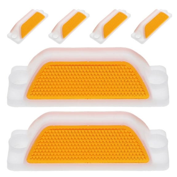Baluue 6-Pack Reflective Driveway Markers for Improved Road Safety and Clear Visual Guidance for Drivers