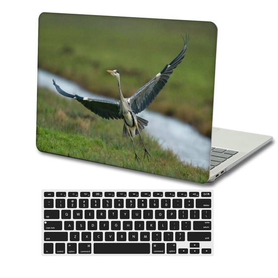 KSK KAISHEK Hard Protective Shell Case Cover Compatible MacBook Air 13.6 Inch( Touch ID, 2022.0) + Black Keyboard Cover Model A2681, Type C Feather Series 0880