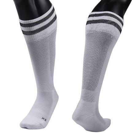 

Lovely Annie Women s 1 Pair Knee High Sports Socks for Baseball/Soccer/Lacrosse 003 M(White)