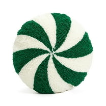 Christmas Candy Cane Pillow, Christmas Stripes Plush Pillow, Peppermint Throw Pillow Xmas Spiral Lollipop Pillow, Cute Christmas Decorations for Sofa Windowsills Sofa Bedroom