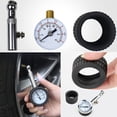 thumbnail image 4 of Manómetro de presión de neumáticos con manguera flexible, manómetro analógico para un control preciso de los neumáticos de vehículos y bicicletas, 4 of 5