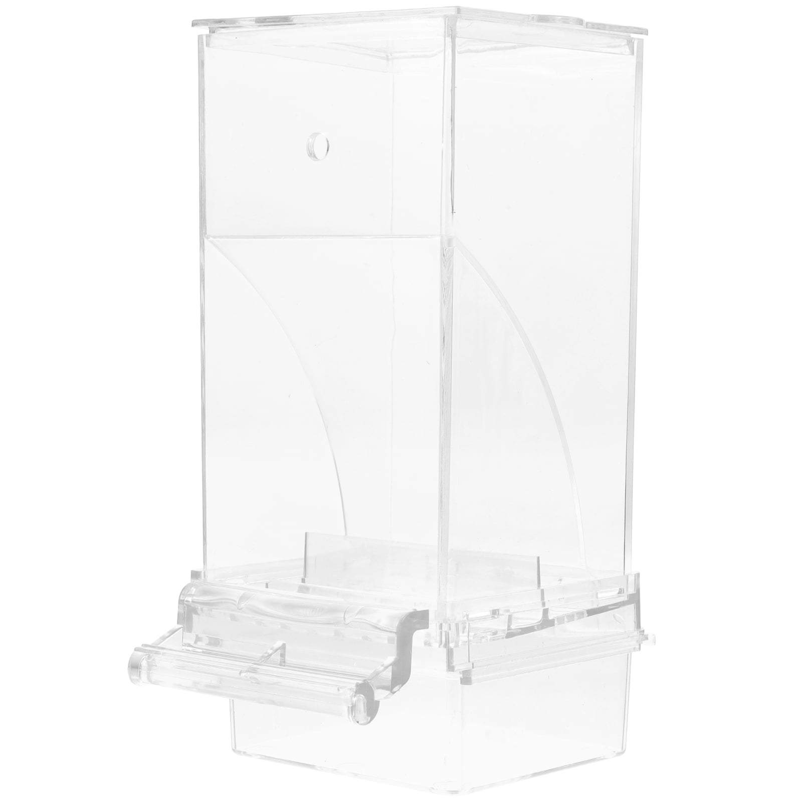 Automatic Parrot Feeder Bird Cage Feeder Plastic Bird Feeder Automatic