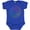 Royal Blue, variant on Inktastic Pi Day Pi Numerals in Rainbow Spiral Boys or Girls Baby Bodysuit