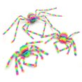 thumbnail image 5 of Simulation Big Spiders, 30 Inch Colorful Outdoor Indoor Decorations Spider Ornament, Simulation Plush Spider Ornament, Halloween Haunted Party Decorations Supplies, 5 of 7