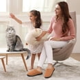 thumbnail image 3 of Ablanczoom Womens Slippers: Comfort Memory Foam Winter House Shoes Non-Slip Slippers for Women, 3 of 6