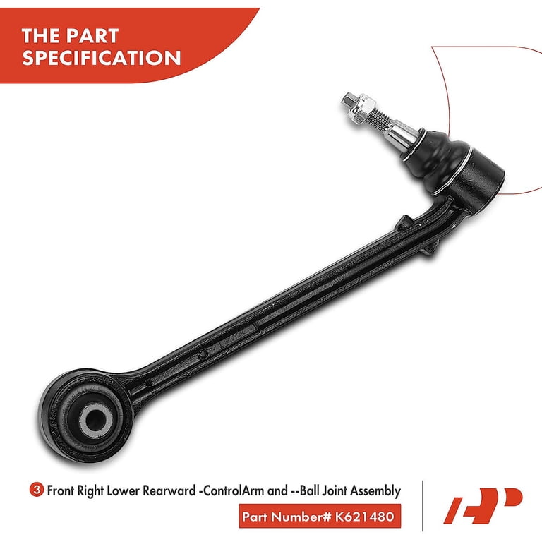 TOPICKSAP 10pcs Front Lower Control Arms Tie Rods Sway