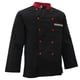 thumbnail image 5 of COCINERO CHAQUETA CHEFS NEGRO UNISEX X / XL / XXL / Sunnimix Uniforme de chaqueta para hombre, 5 of 8