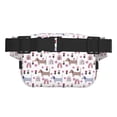 thumbnail image 3 of Balery Cute Dog Mochila Cinturón para Mujeres y Hombres, Bolsa de Cintura Impermeable de Doble Capa con Correa, 3 of 9