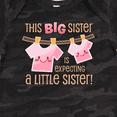 thumbnail image 4 of Inktastic This Big Sister is Expecting a Little Sister Girls Baby Bodysuit, 4 of 5