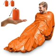 thumbnail image 1 of Lot de 2 Sacs de Couchage d'Urgence, Sac de Couchage d'Urgence portable, 1 of 1