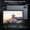 thumbnail image 6 of Tablet 2026 Latest Android 16 Tablets with 10.1 Inch Incell Display, 24GB RAM 256GB ROM /2TB TF, Gemini AI, T606 Octa-Core+8MP Camera, 5000mAh, Widevine L1, 2 in 1 Tablets with Keyboard Mouse Stylus, 6 of 10