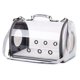 thumbnail image 4 of Nueva mochila transportadora portátil para mascotas, transparente, para perros y gatos, para transportar animales pequeños, perros, gatitos y cachorros, 4 of 4