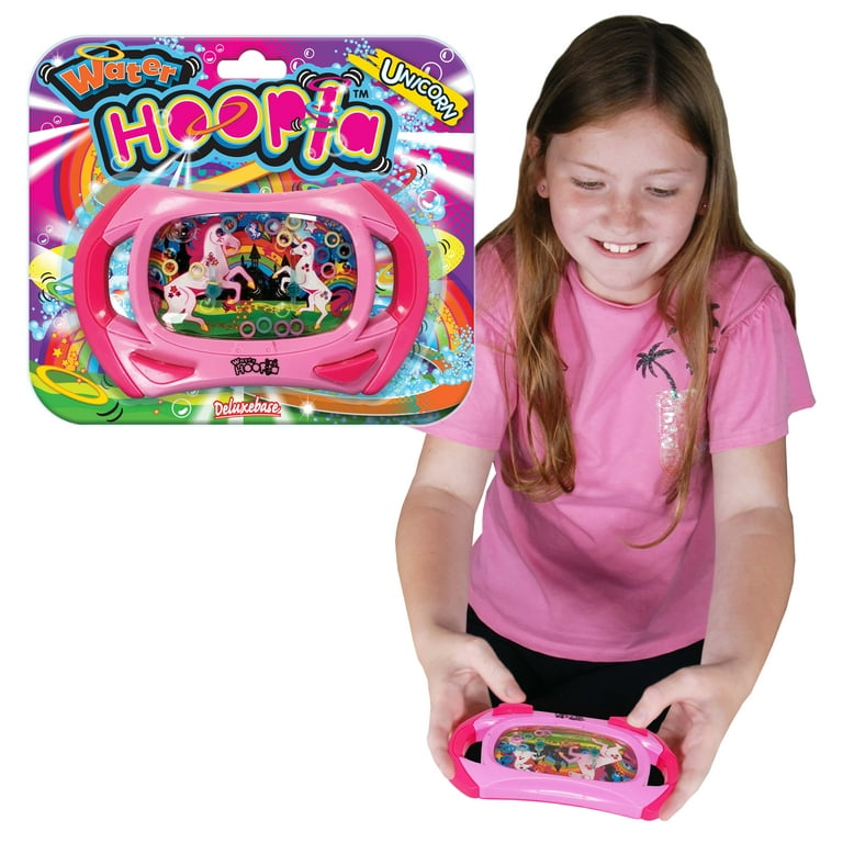 Water Hoopla Unicorn from Deluxebase. Fantasy Retro Toys Water