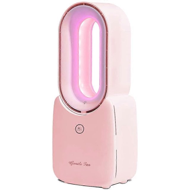 Ventilador de escritorio ZHAOCHENG portátil 11,8 pulgadas sin aspas 4 velocidades