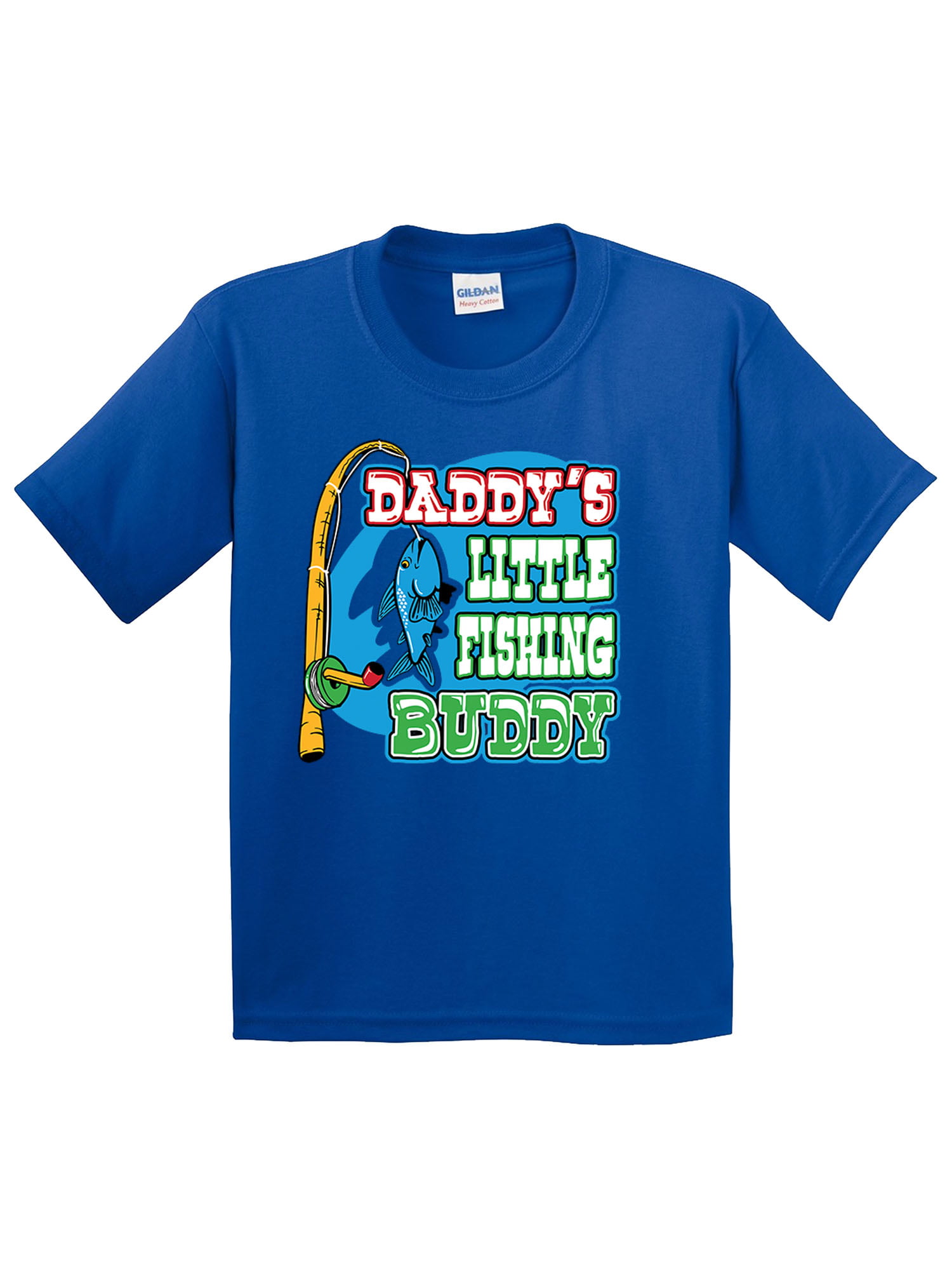 Details about   Daddy's Fishing Buddy Short Sleeve Tee