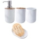 thumbnail image 1 of Juego Completo De Accesorios De Baño De Cerámica Para Baño De Hotel Apartamento 4 Piezas SM SunniMix bote de basura de baño, 1 of 8