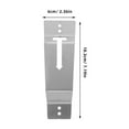 thumbnail image 2 of OUNONA 1Set Quick Install Wall Mount Spare Tire Rack Stainless Steel for Outdoor Garage Use, 2 of 8