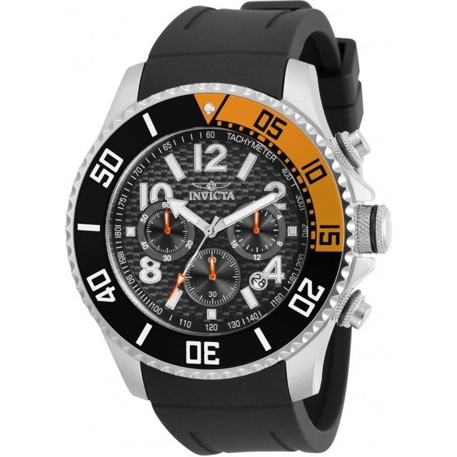 Invicta 30985 Pro Diver 48MM Men's Black Silicone Watch