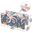 thumbnail image 3 of Cartoon Funny Octopus Acrylic Pencil Pen Holder Cup 4 Compartments Desktop Organiser 7.87"x2.78"x3.54", 3 of 7