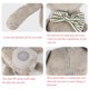 thumbnail image 3 of Muñeco de peluche ANGGREK Suave para bebé Gris claro Regalo de cumpleaños, 3 of 8
