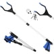 thumbnail image 1 of Rawiri Pinza, Pinza Plegable de Aluminio de 82 cm con Pinza de Goma giratoria, Pinzas de Agarre para Personas Mayores, Extensor de Brazo Largo Plegable para recogedores de Basura, Pinzas para Basura, 1 of 6