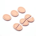 thumbnail image 3 of Abbracc 50 Pieces Leather Labels Handmade Embossed Tag DIY Garment for Shoes Hats Oval, 3 of 3