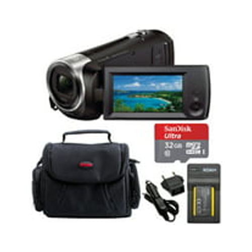 Sony HD Handycam Digital Video Camera with 32GB microSD Card and