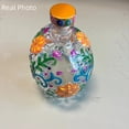 thumbnail image 3 of Halloween Skull Decanter Bottle, Hand Painted Borosilicate Glass with Gift Box, Day of the Dead Bar Decor（Notice Real Photo）, 3 of 20