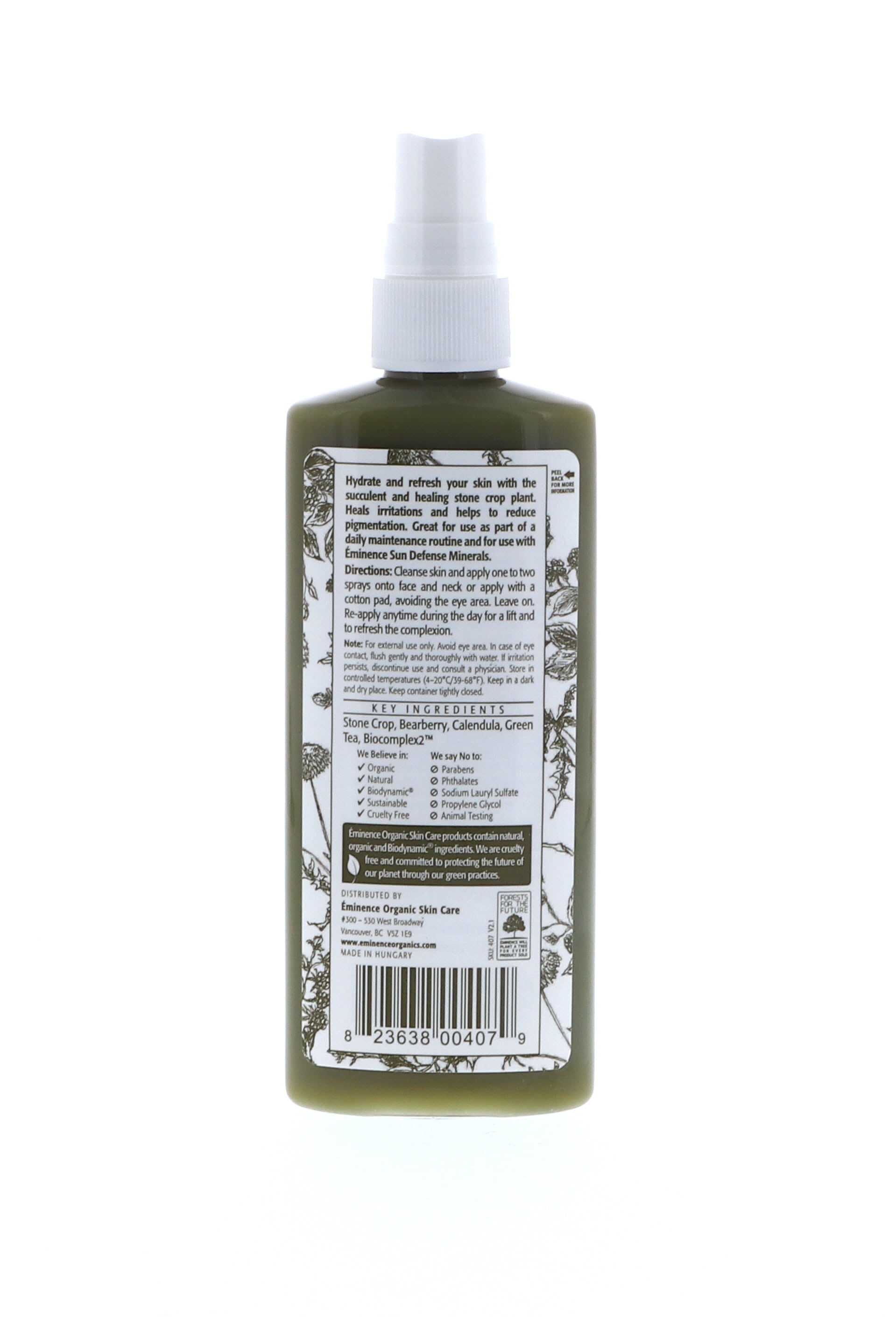 Eminence Stone Crop Hydrating Mist Spray 4.2 oz