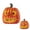 A003- Clear (Mask C), variant on Spooky Pumpkin Decor Scary Evil Pumpkin Jack O Lantern Decor for Haunted House Porch Indoor Halloween Display 13X12X6 Inch Decorative Artificial Resin Pumpkin Halloween Prop