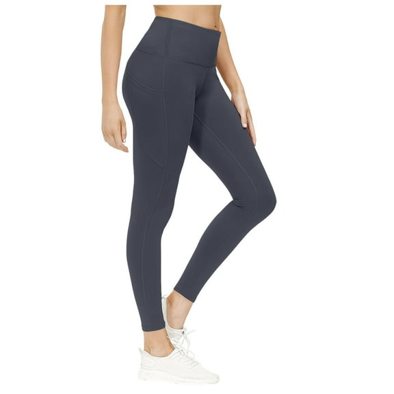 High Waist Power Flex Leggings for Women Tummy Control Seamless Workout Yoga Pants with Compression Support