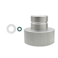 thumbnail image 3 of Adaptador de conversión de CO2 Adaptador de conexión rápida Cilindro de CO2 de aleación de aluminio resistente argén, 3 of 9