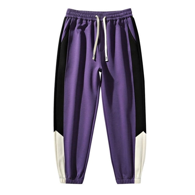 Pantalones largos para hombre, estilo exterior, a la moda, impermeables, lisos, informales, con cintura elástica y bolsillos, pantalones cargo para hombre.