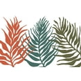 thumbnail image 2 of Ritter, Gina 24x17 White Modern Wood Framed Museum Art Print Titled - Palm Trio, 2 of 4