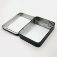 thumbnail image 4 of YSNOOWE 6Ud Cajas De Metal Pequeñas Con Tapa Ideal Para Organizar Con Compacto Negro, 4 of 8