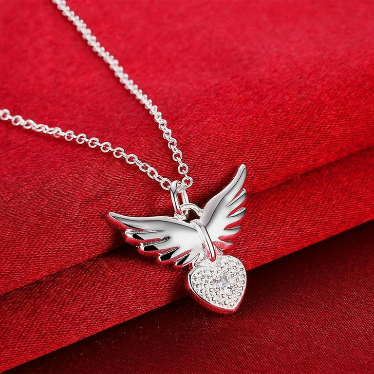Heart shaped outlet necklace walmart