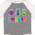 thumbnail image 4 of Inktastic I Love Bugs Boys or Girls Long Sleeve Baby Bodysuit, 4 of 5