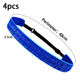 thumbnail image 2 of Diadema ancha ajustable antideslizante con purpurina brillante para mujeres, niñas y adolescentes, 2 of 5