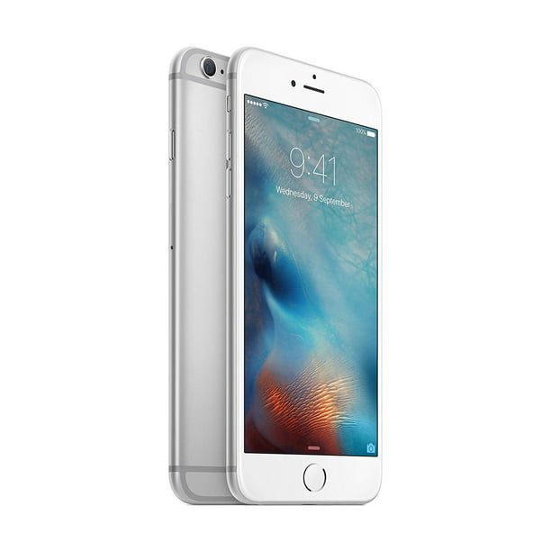 Restored Apple Iphone 6s Plus 64gb Unlocked Phone 5 5 Screen Silver Refurbished Walmart Com