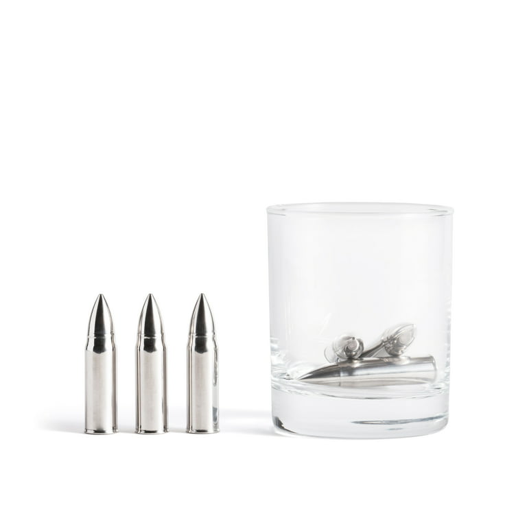 Outset 66608 Bullet Whiskey Chill W Ammo CS