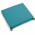 thumbnail image 2 of 20-inch by 19-inch Spun Polyester Chair Cushion - Aqua Blue, 2 of 4