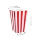 thumbnail image 5 of 25 vasos para palomitas de maíz, recipientes de papel clásicos para palomitas de maíz, cajas para palomitas de maíz con rayas retro, cajas para refrigerios, vasos de papel para refrigerios, recipien, 5 of 5