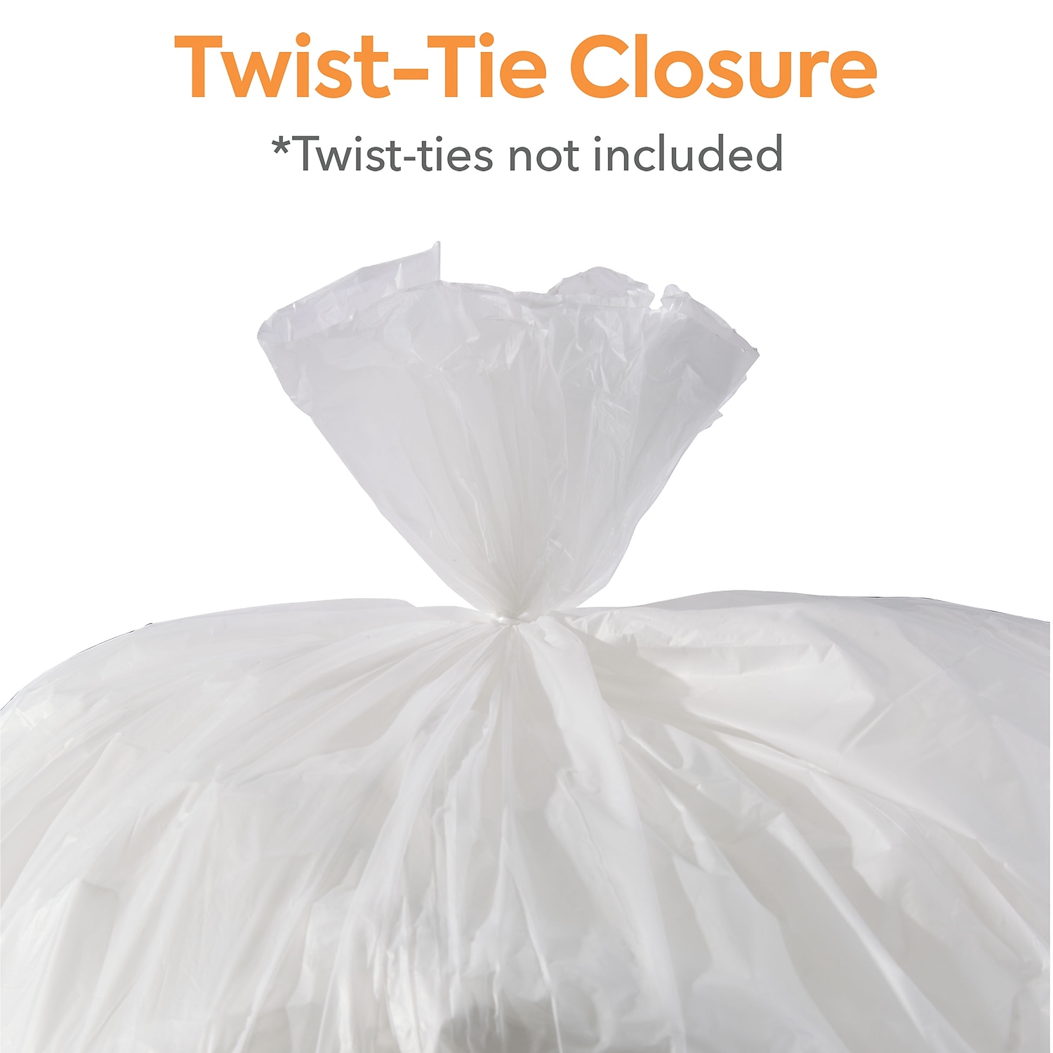 Staples Coastwide Professional 30-33 Gallon Trash Bag 33" x 40" High Density 16 mic Natural 250